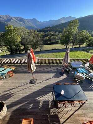 Terrasse avec vue 