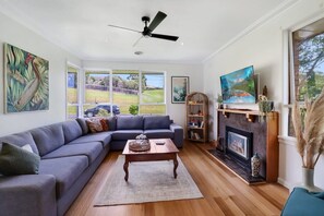 Main living room at front of house upstairs