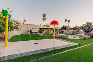 Splash Pad, Not Heated Water