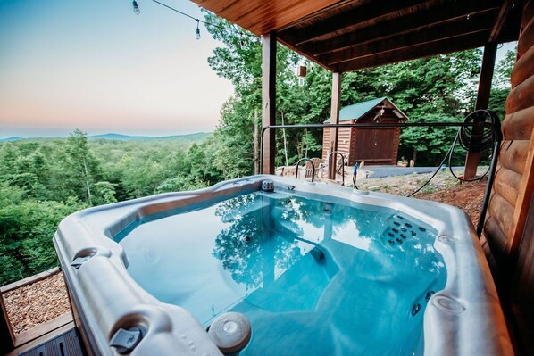 Bain à remous extérieur
