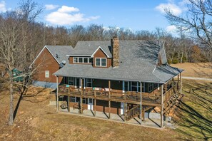 View of the back deck!