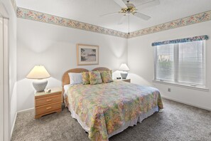 King in main bedroom