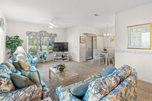Living Room with Sofa Bed
