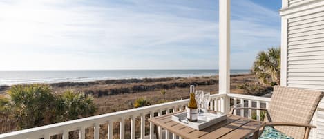 Ocean view from the balcony