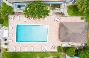 Arial Photo of the pool