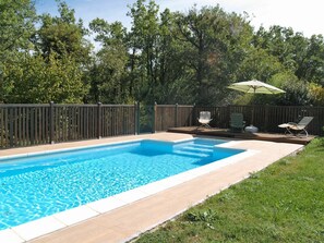 Water, Plant, Property, Swimming Pool, Nature, Sky, Shade, Tree, Grass, Rectangle