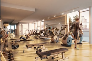 Fitnessbereich
