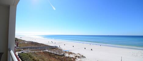 View from the balcony 