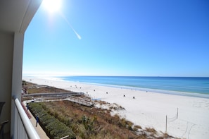 View from the balcony