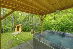 Bubbelpool utomhus