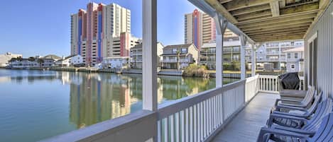 North Myrtle Beach Vacation Rental | 4BR | 3BA | 1,536 Sq Ft | 2 Stairs Required