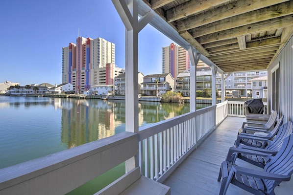 North Myrtle Beach Vacation Rental | 4BR | 3BA | 1,536 Sq Ft | 2 Stairs Required