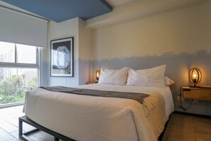 Comfy queen bed
