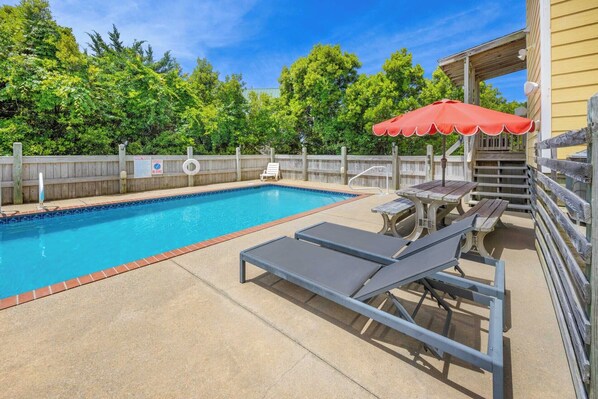 Surf or Sound Realty - 157 - So Right - Pool Area -2