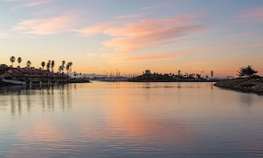 No time for worries in this marina!