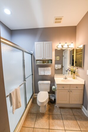 hallway bathroom and laundry