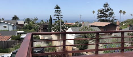 180 degree ocean view from the deck.