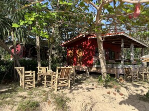 Ganesh Restaurant &amp; Bar with arthouse behind