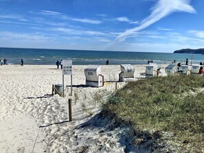 direkt am Strand