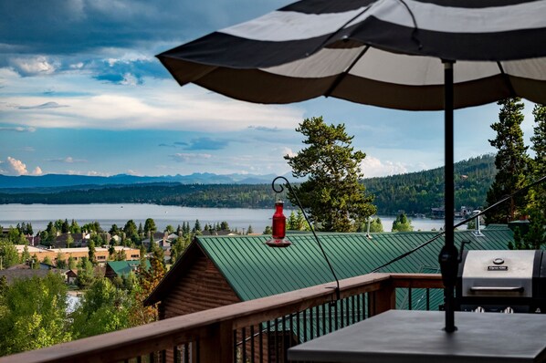 Shadow Mountain Lake view off the Deck