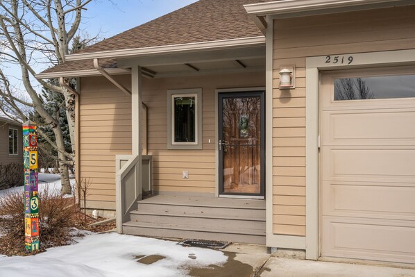 Entryway to the home!