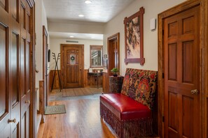 The main hallway upon entering the home.