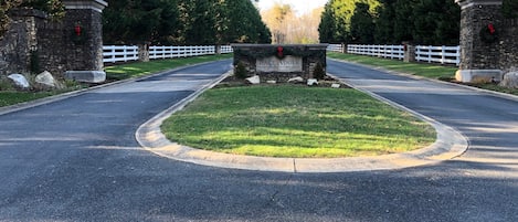 Entrance to our Lake Adger community