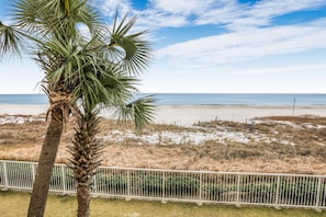 Amazing views of the Gulf of Mexico right from the spacious balcony!