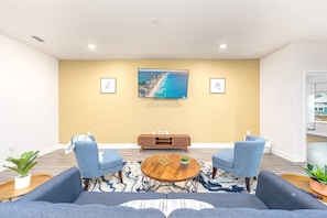 Open concept living room