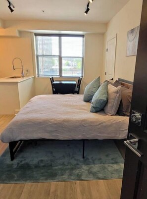 Welcome to your bright comfortable home away from home!
