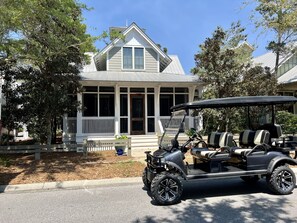 250 Needlerush - Watercolor - 6-Seat Golf Cart Included with Rental