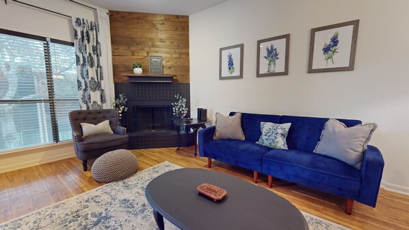 Living Area with TV