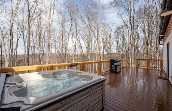 Bain à remous extérieur