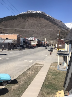 Main Street View from the front deck

