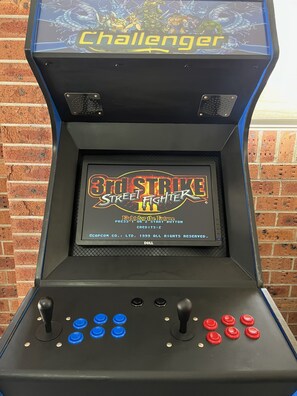 Old school arcade machine