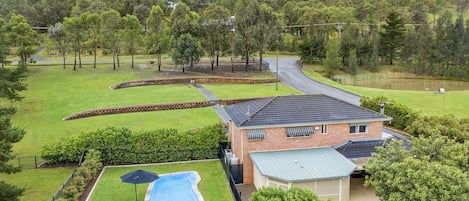 Enjoy our pool, lounge around relax with a glass of wine or two : -)