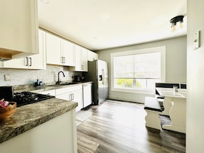 Fully equipped kitchen !