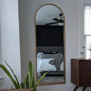 Beautiful, full length mirror in the Master Bedroom 