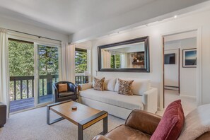 Living room with sleeper sofa