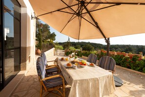 Terrace in front of Kitchen