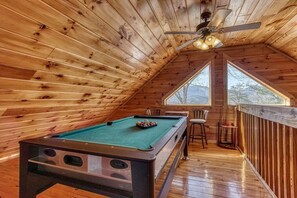 Above the Clouds' pool table