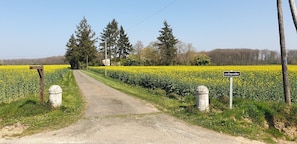 L'entrée de la Chauvellière