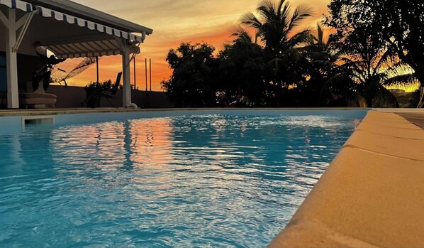 Swimming pool view