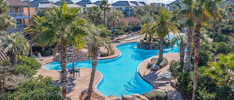 Aerial View Of Pool