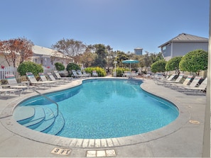 Relax at the Community Pool!  Just a few doors down the sunshine awaits!