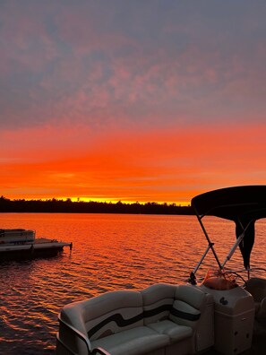View from one of our two piers 