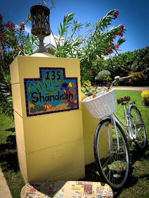 Yes, We have bikes for the Guests and even a skateboard!