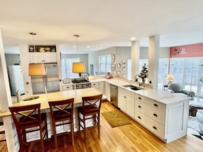 Open concept Kitchen