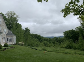 View from backyard