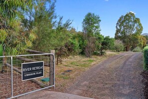 Entrance to the property.